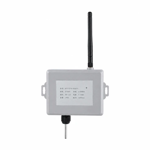 Vorderansicht des WKS-16 4G-Ferntransmitters für Temperatur und Feuchtigkeit