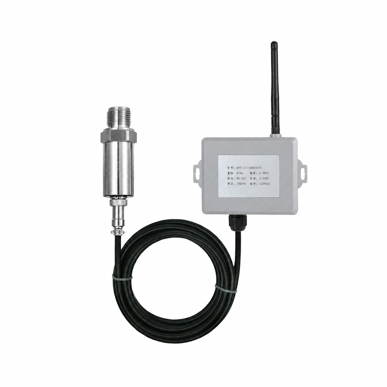 Batteriebetriebener drahtloser Drucktransmitter
